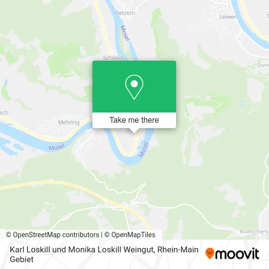 Карта Karl Loskill und Monika Loskill Weingut