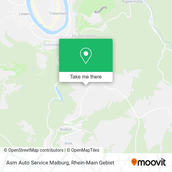 Карта Asm Auto Service Malburg