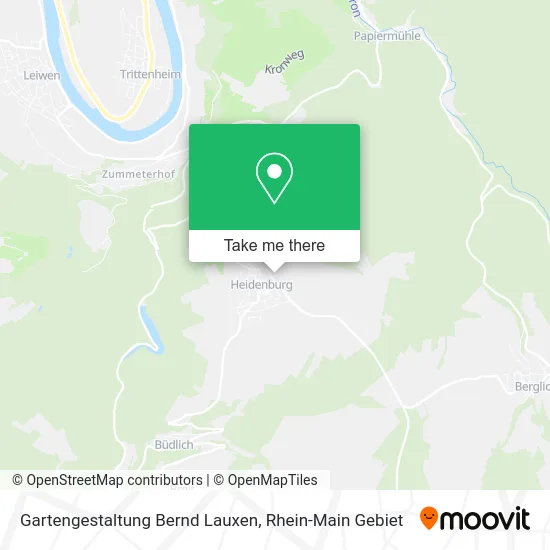 Карта Gartengestaltung Bernd Lauxen