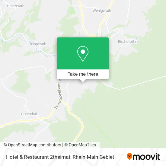 Hotel & Restaurant 2theimat map