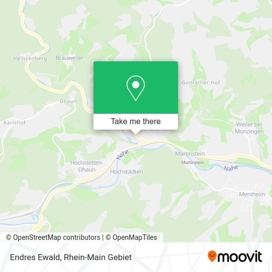 Карта Endres Ewald