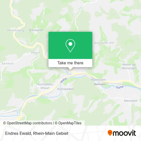 Карта Endres Ewald