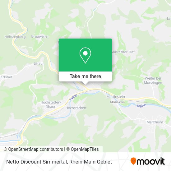 Карта Netto Discount Simmertal