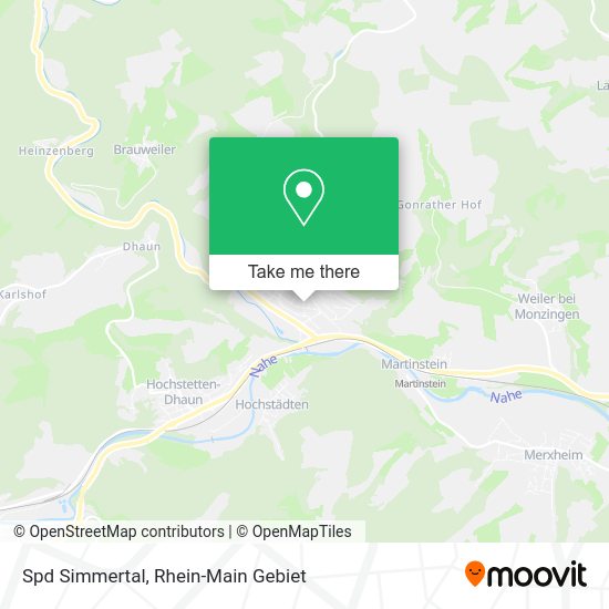 Карта Spd Simmertal