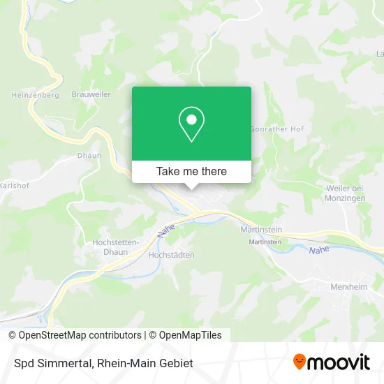 Карта Spd Simmertal