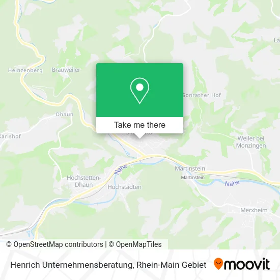 Карта Henrich Unternehmensberatung
