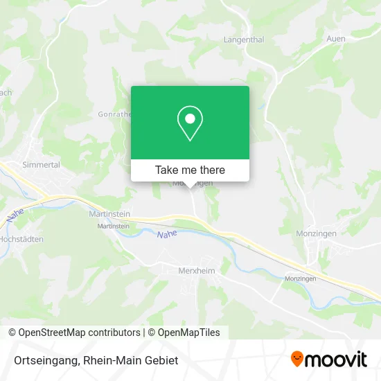 Карта Ortseingang