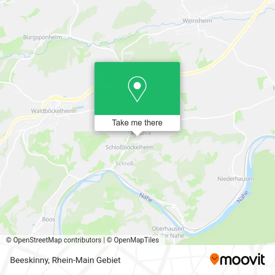 Beeskinny map