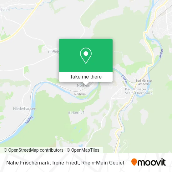 Карта Nahe Frischemarkt Irene Friedt
