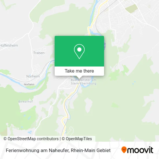 Карта Ferienwohnung am Naheufer