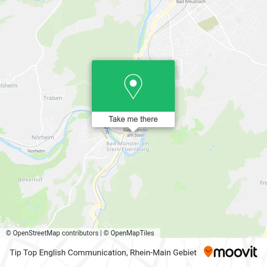 Tip Top English Communication map