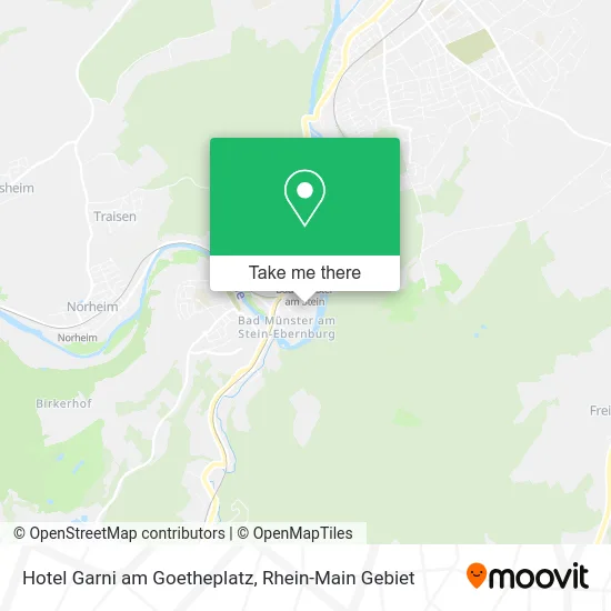 Карта Hotel Garni am Goetheplatz