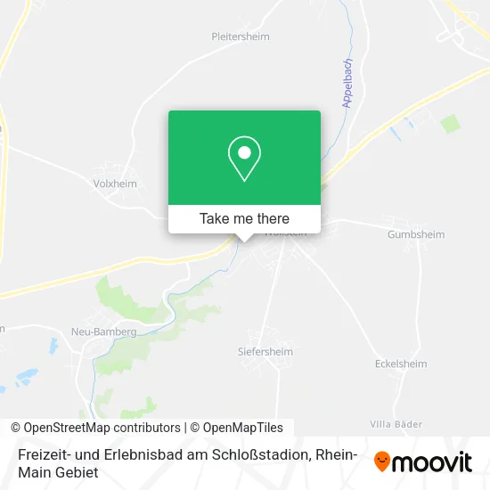 Карта Freizeit- und Erlebnisbad am Schloßstadion