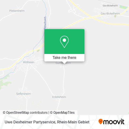 Карта Uwe Dexheimer Partyservice