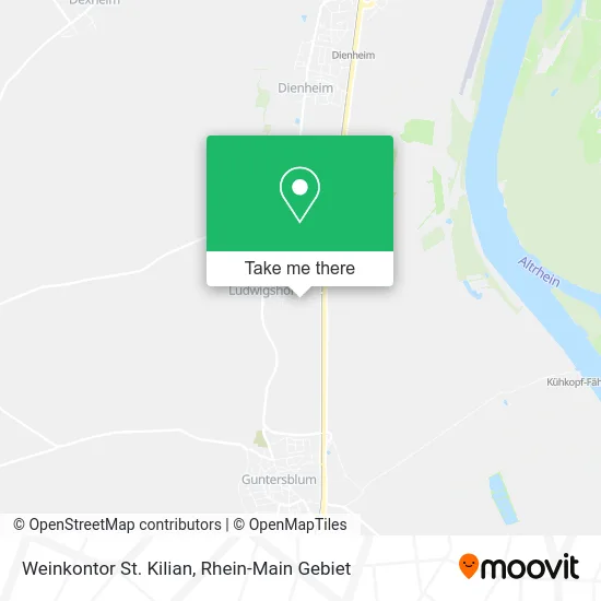 Карта Weinkontor St. Kilian