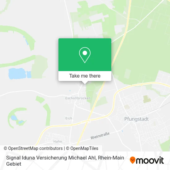 Карта Signal Iduna Versicherung Michael Ahl