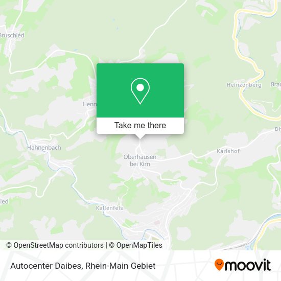Autocenter Daibes map