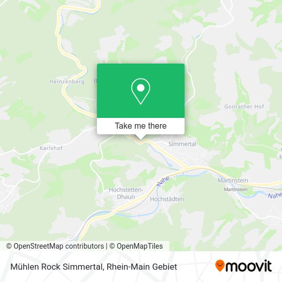 Карта Mühlen Rock Simmertal