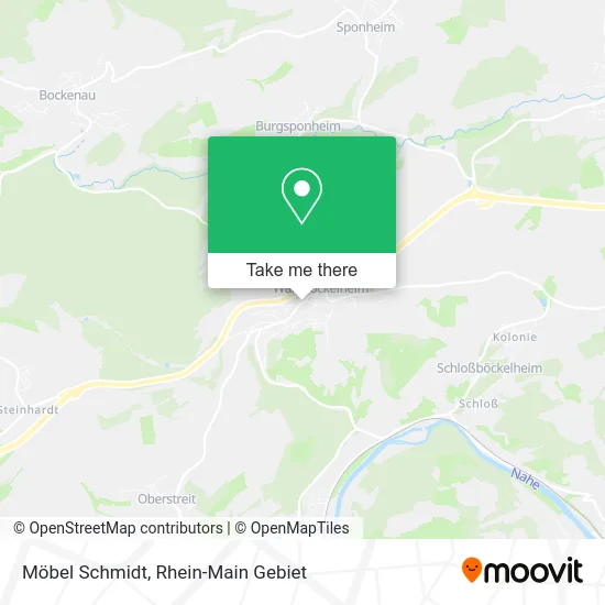 Карта Möbel Schmidt