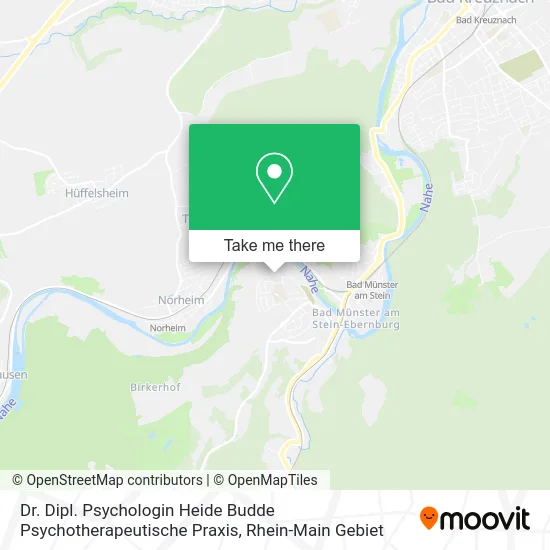 Dr. Dipl. Psychologin Heide Budde Psychotherapeutische Praxis map