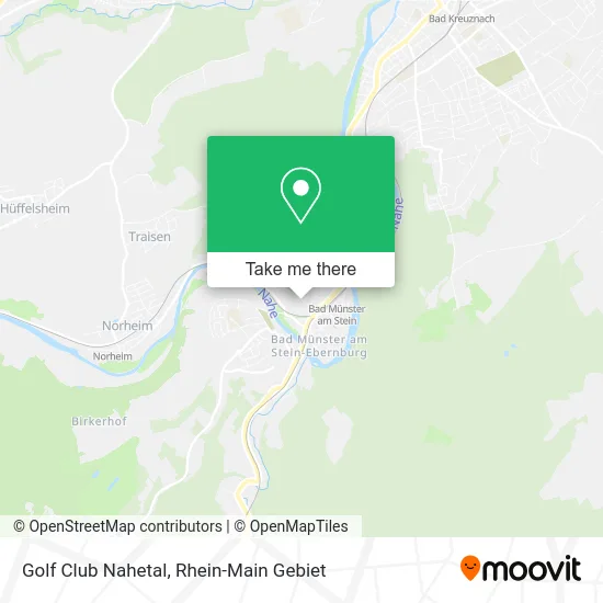 Карта Golf Club Nahetal