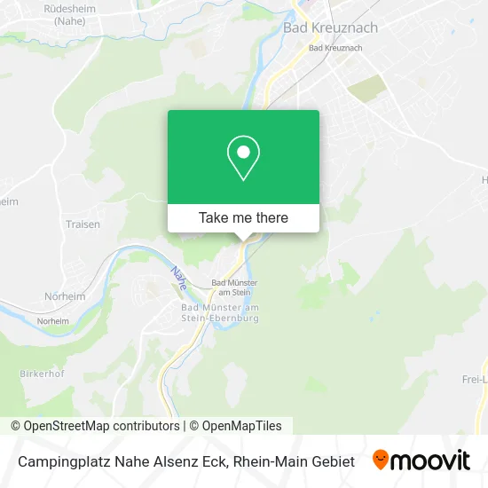 Карта Campingplatz Nahe Alsenz Eck