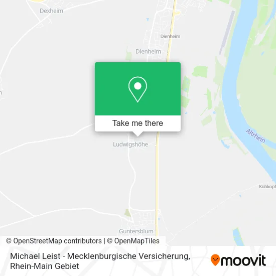 Карта Michael Leist - Mecklenburgische Versicherung