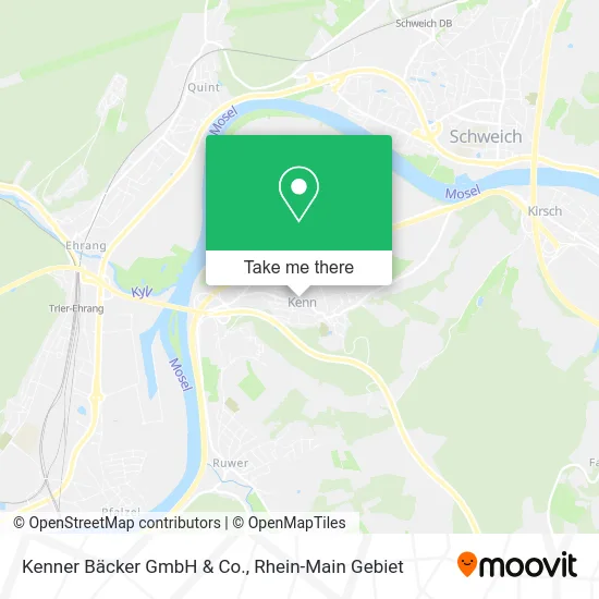Карта Kenner Bäcker GmbH & Co.
