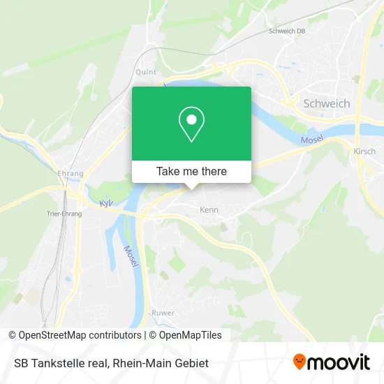 Карта SB Tankstelle real