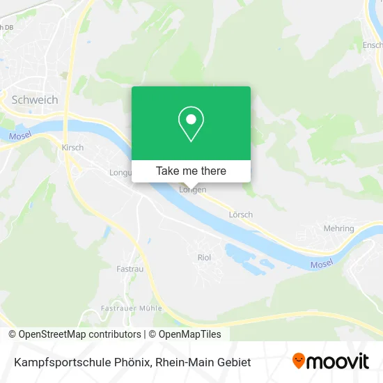 Карта Kampfsportschule Phönix