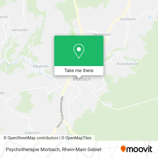 Карта Psychotherapie Morbach