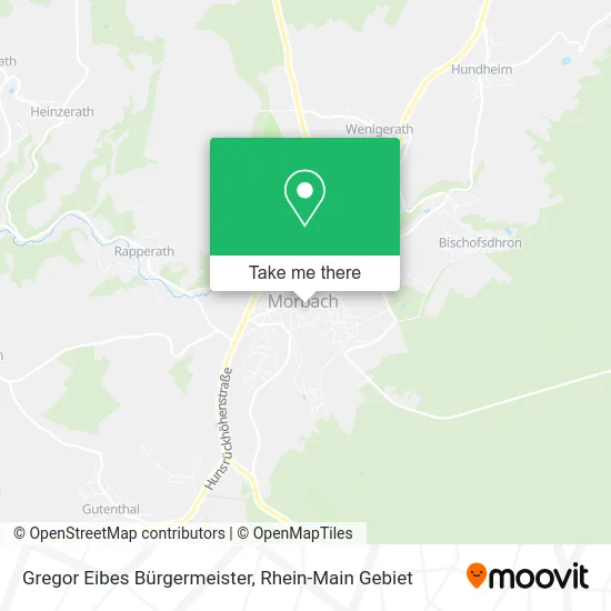 Карта Gregor Eibes Bürgermeister