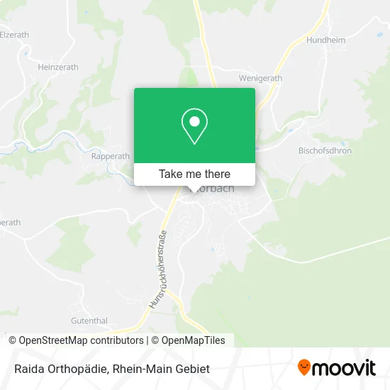 Raida Orthopädie map