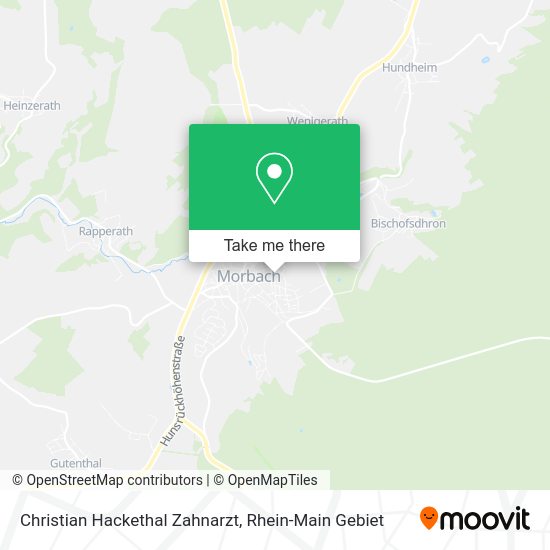 Карта Christian Hackethal Zahnarzt