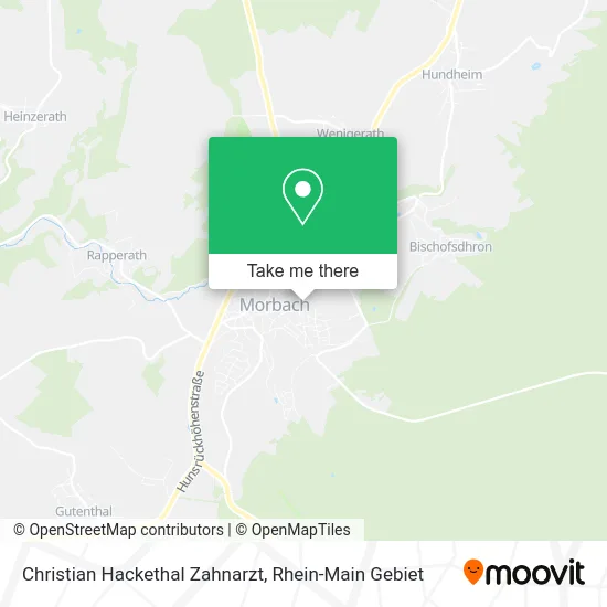 Карта Christian Hackethal Zahnarzt