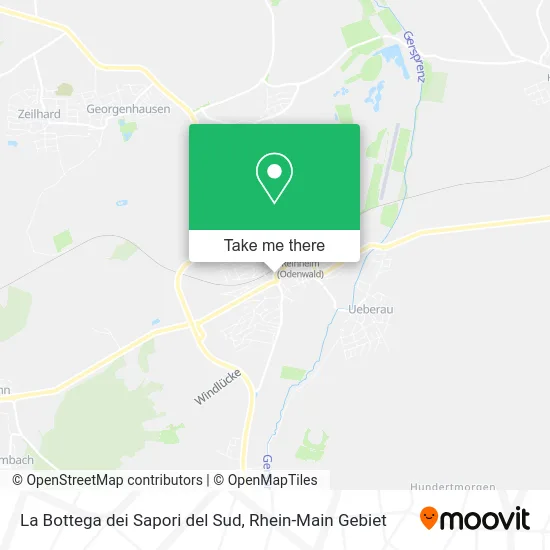 Карта La Bottega dei Sapori del Sud