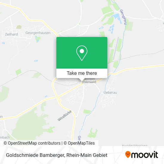 Карта Goldschmiede Bamberger
