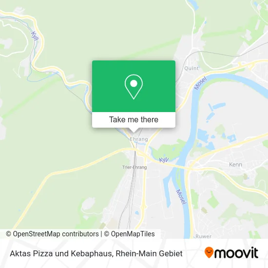 Карта Aktas Pizza und Kebaphaus