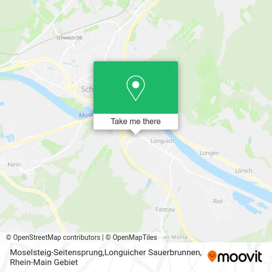 Карта Moselsteig-Seitensprung,Longuicher Sauerbrunnen