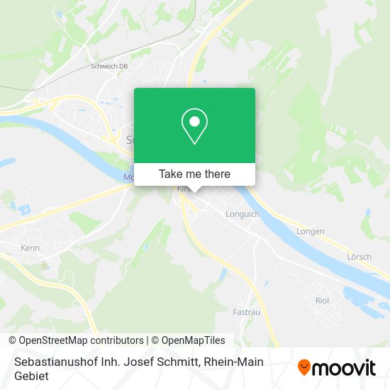 Карта Sebastianushof Inh. Josef Schmitt