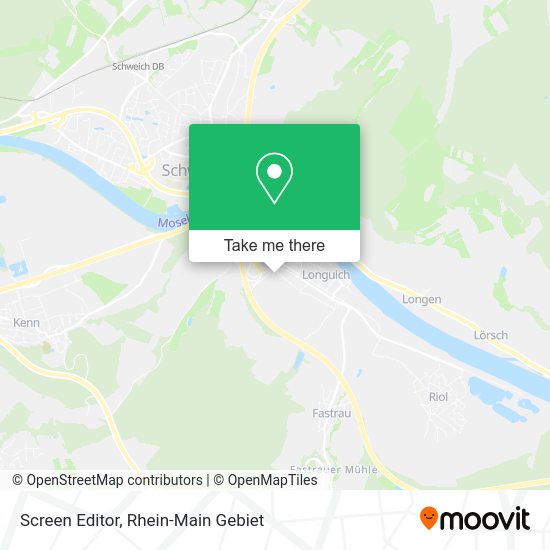Screen Editor map