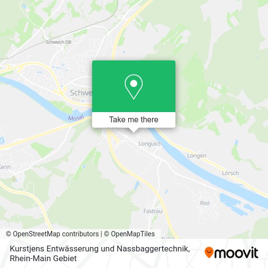 Карта Kurstjens Entwässerung und Nassbaggertechnik