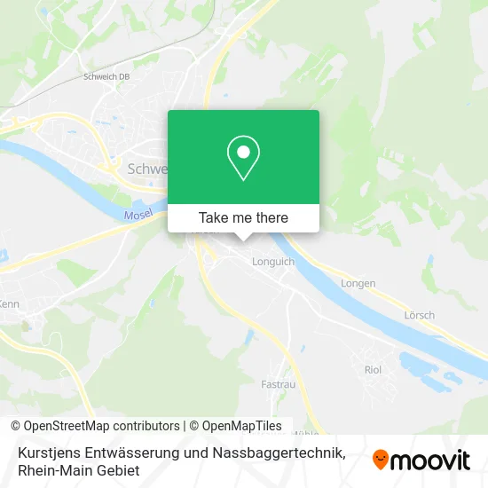 Карта Kurstjens Entwässerung und Nassbaggertechnik