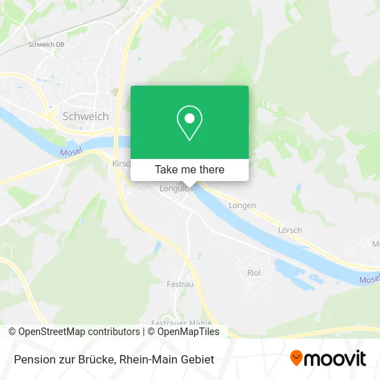 Карта Pension zur Brücke