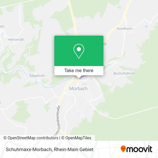 Карта Schuhmaxx-Morbach