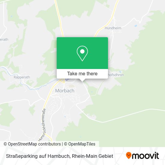 Карта Straßeparking auf Hambuch