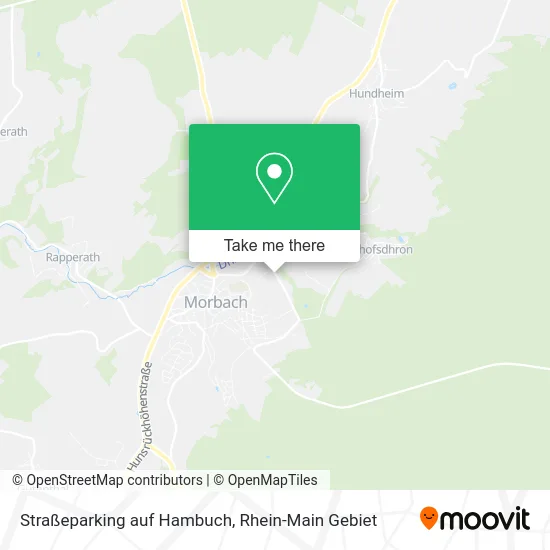 Карта Straßeparking auf Hambuch