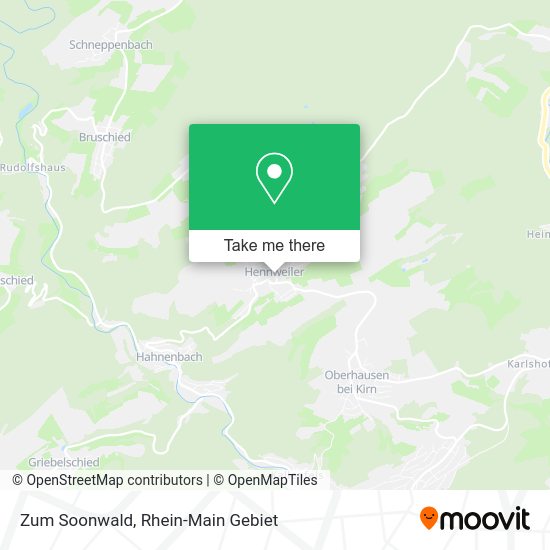 Карта Zum Soonwald