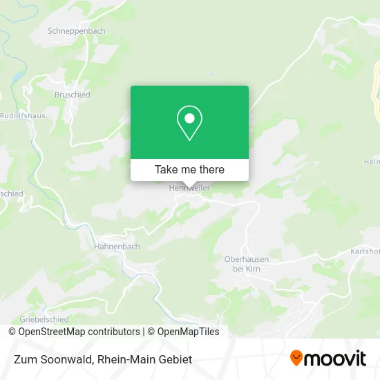 Карта Zum Soonwald