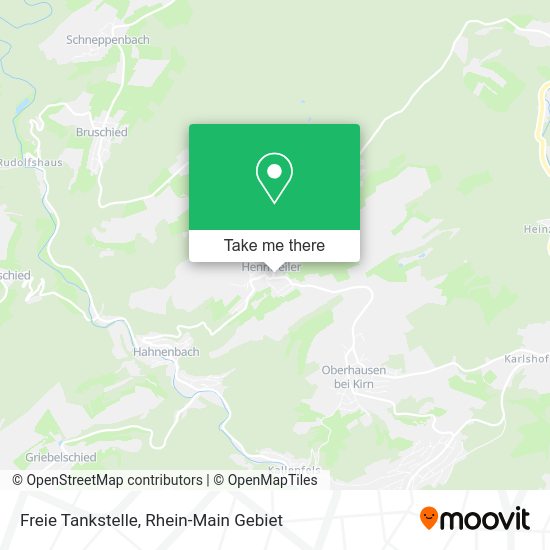 Карта Freie Tankstelle